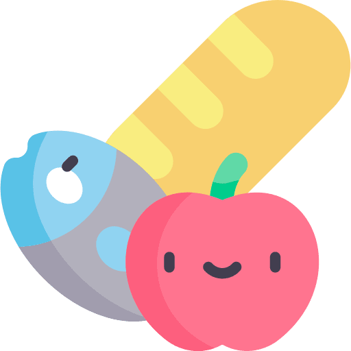 Healthy food bread food and restaurant healthy food icon