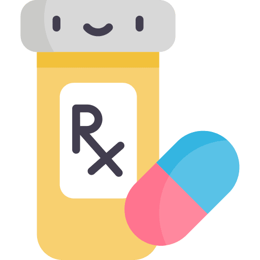 Pills pharmacy healthcare and medical drug icon