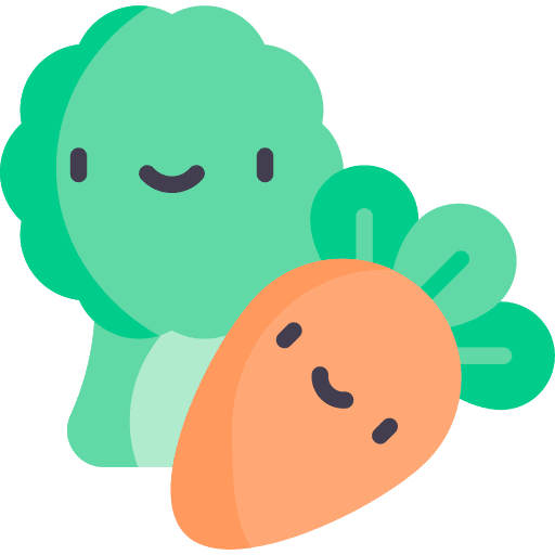 Vegetables fresh vitamins broccoli icon