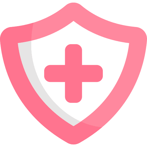 Healthcare security healthcare and medical health insurance icon