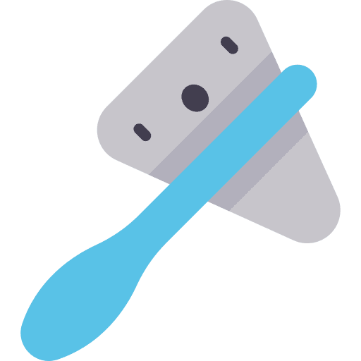 Reflex hammer medical reflex hammer hospital icon