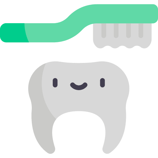 Dental care healthcare and medical clean hygienic icon