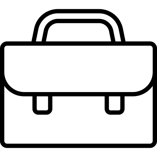 Suitcase suitcase bag job icon