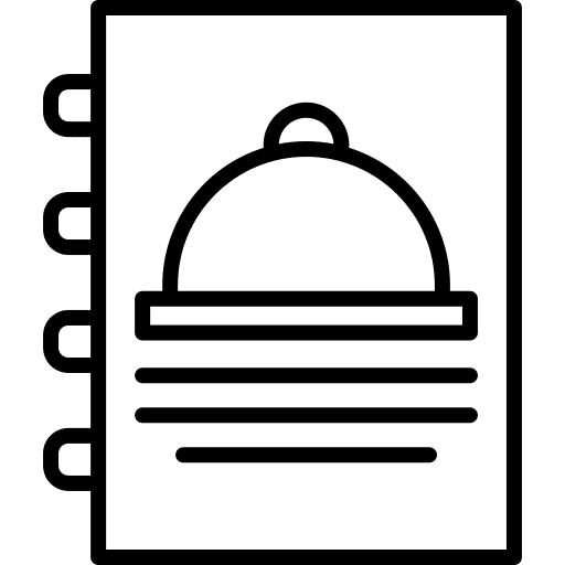 Menu buildings fast food menu icon