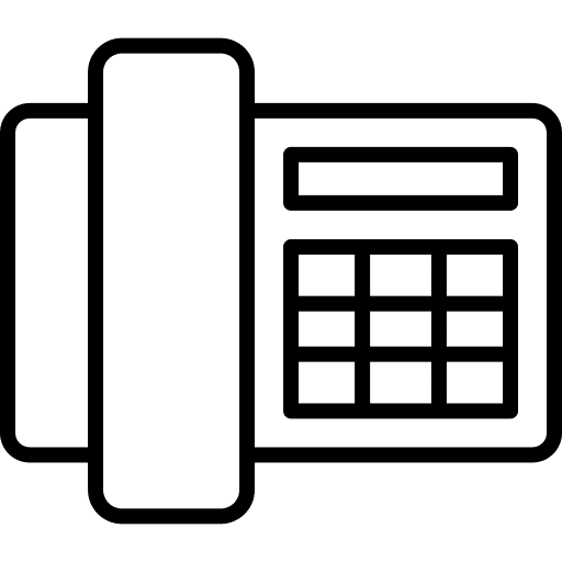 Telephone technology phone call vintage icon