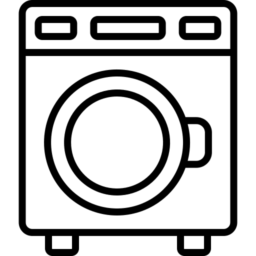 Washing machine electronics housekeeping electrical appliance icon