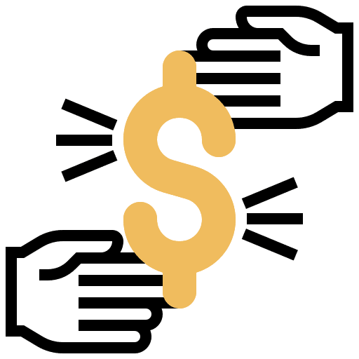 Cost cost business and finance trade icon