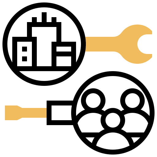 Operating company division operating icon