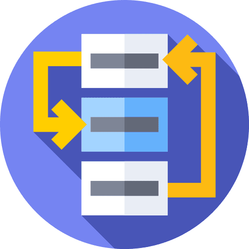 Workflow edit tools structure diagrams icon