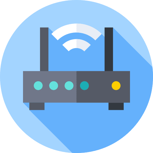 Router server network wifi icon