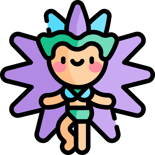 Dancer people person carnival icon