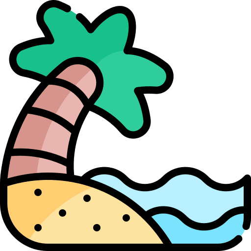 Island island treasure island beach icon