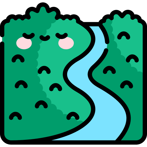 Jungle amazon nature wild icon