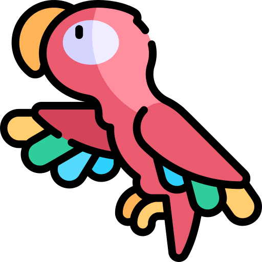 Parrot animals forest amazon icon