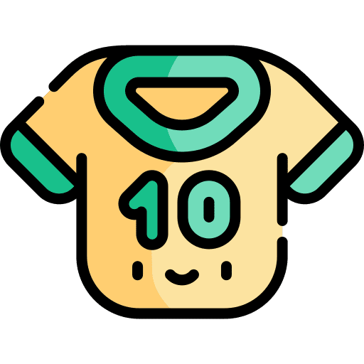 Football jersey uniform fashion sport icon