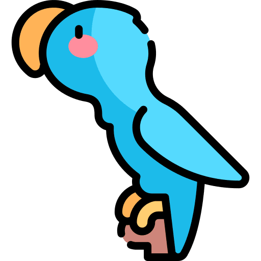 Macaw bird wildlife macaw icon