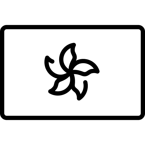 Hong kong hong kong flags nation icon