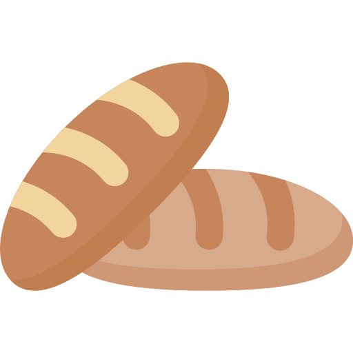 Bread sweet toast bread icon