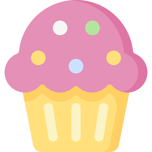 Muffin sweet cupcake muffin icon