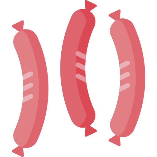 Sausages sausages meat salami icon