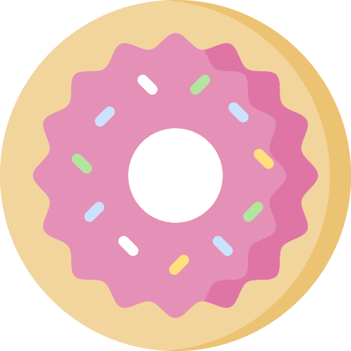 Donut sweet donut dessert icon