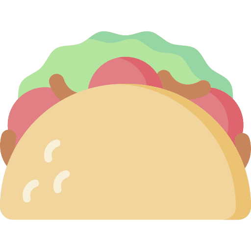 Taco sandwich taco mexico icon