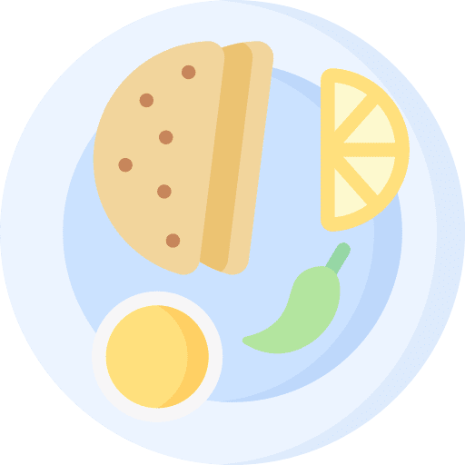 Indian food oriental asian indian food icon