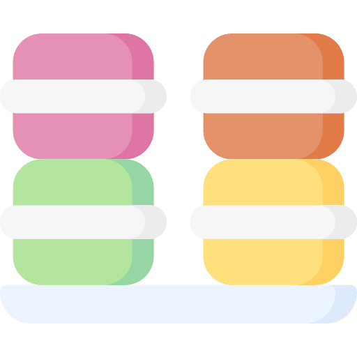 Macaron macarons sweet food and restaurant icon