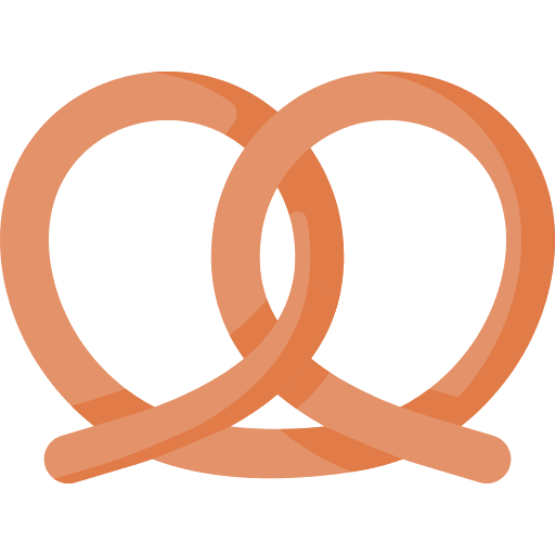 Pretzel nutrition sweet nature icon