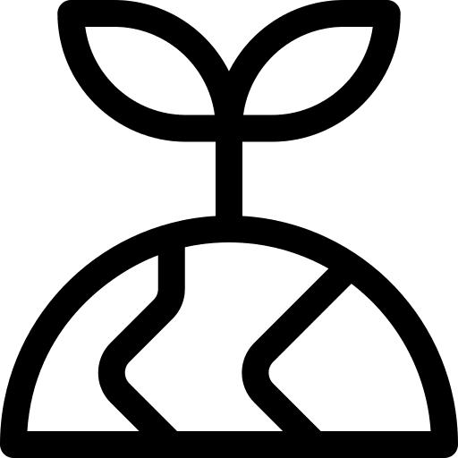 Ecology green earth green earth icon