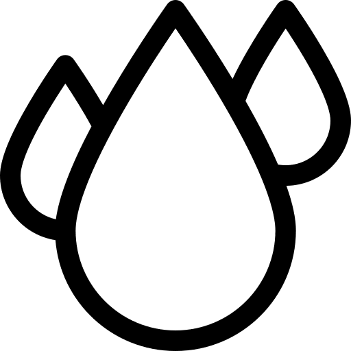 Water drops watering weather nature icon