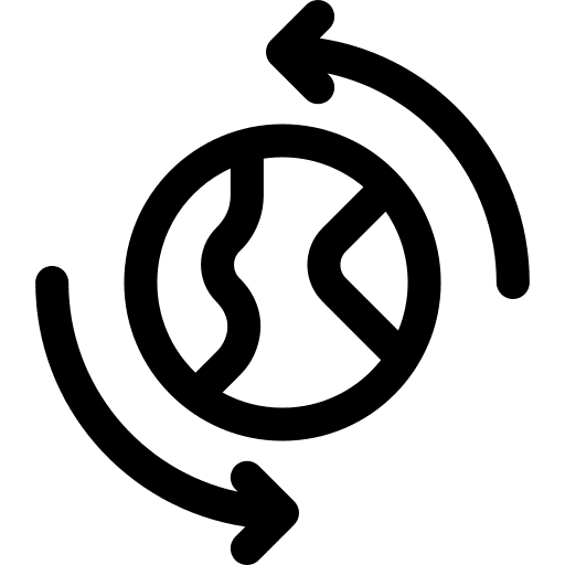 Earth ecology environment sustainable icon