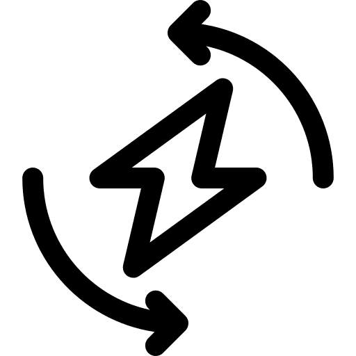 Renewable energy ecological technology ecology and environment icon