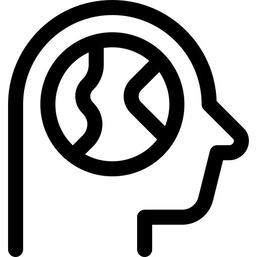 Earth earth day eco friendly think icon