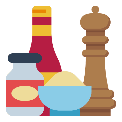 Seasoning cook ketchup bottle icon