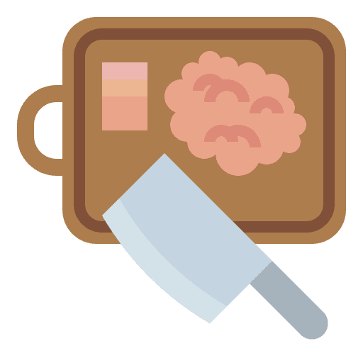 Mince food cook minced meat icon
