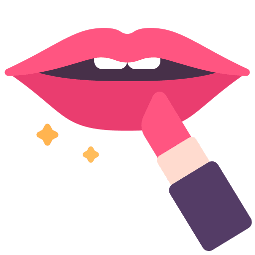 Wellness lipstick wellness cosmetics icon
