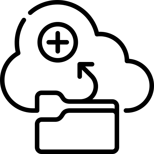 Backup copy backup cloud cloud storage icon