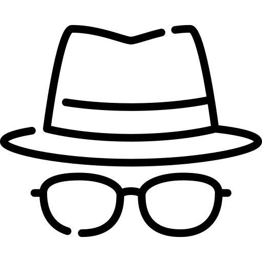 Incognito investigation profession incognito icon