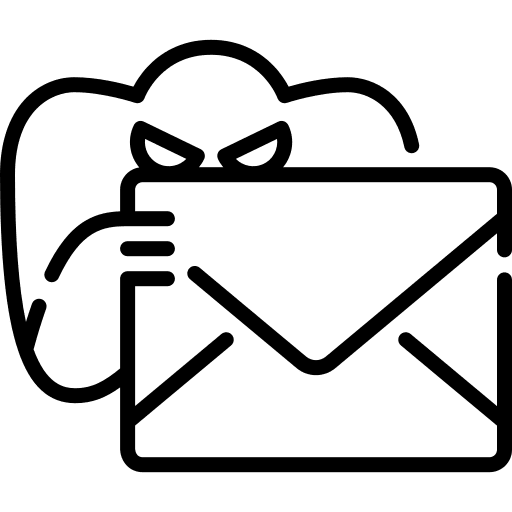 Spoofing multimedia send mail icon