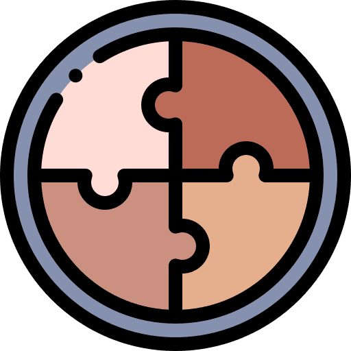 Puzzle community race tolerance icon