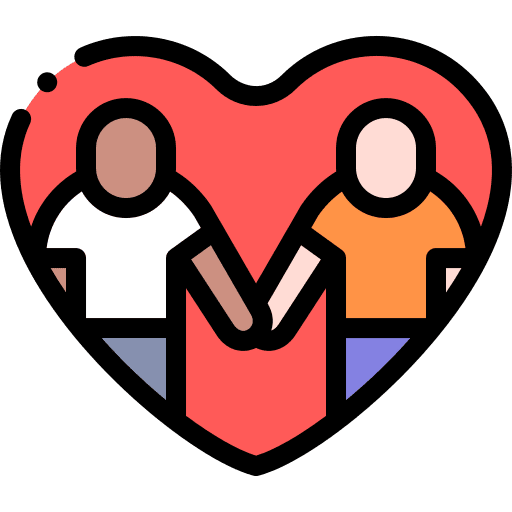Love love community equality icon