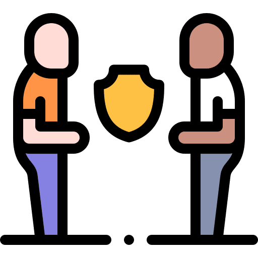 Security respect diversity security icon