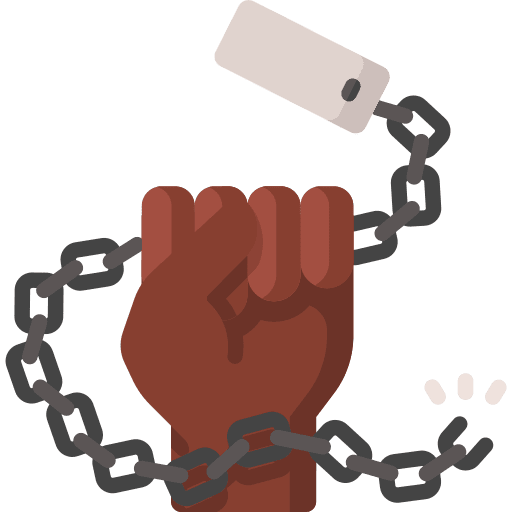 No racism miscellaneous breaking chain icon