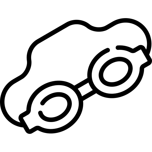 Swimming glasses swimming pool swimming glasses summer icon