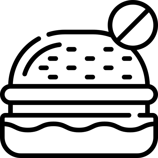 No food miscellaneous not allowed electronics icon