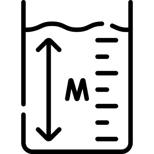 Pool depth down arrow pool depth swimming pool icon