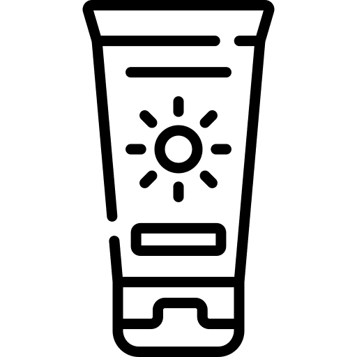 Sunscreen sunblock beach outdoor icon