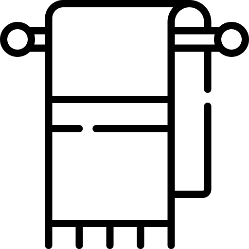 Towel rack hotel service towel rack miscellaneous icon