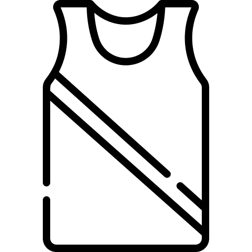 Vest shirt miscellaneous jersey icon